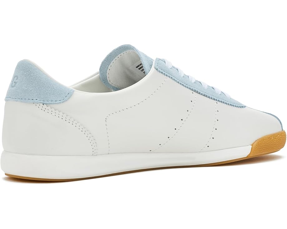 Кроссовки GREATS Brooklyn из мягкой кожи с клиновидной подошвой