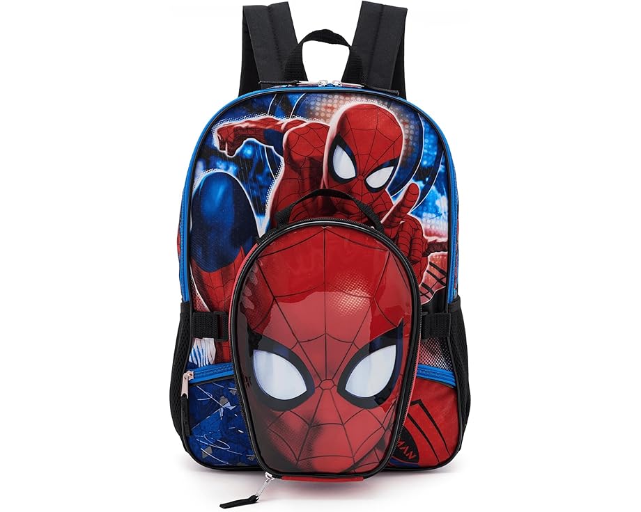 Рюкзак с ланч-боксом 5 в 1 40 см для мальчика BIOWORLD Kids Spider-Man
