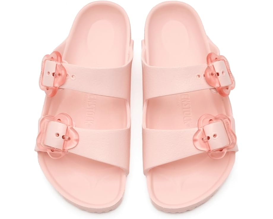 Детские сандалии Birkenstock Kids Arizona Eva Essentials с цветочной пряжкой из легкого материала EVA