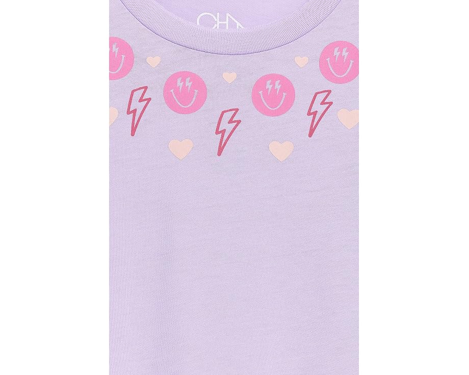 Chaser Kids лонгслив с принтом Heart Smiley Bolt для детей