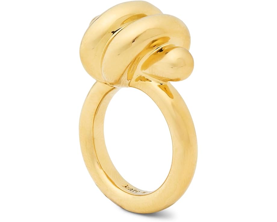 Кольцо Ropes & Knots с узлами и цирконием Kate Spade New York