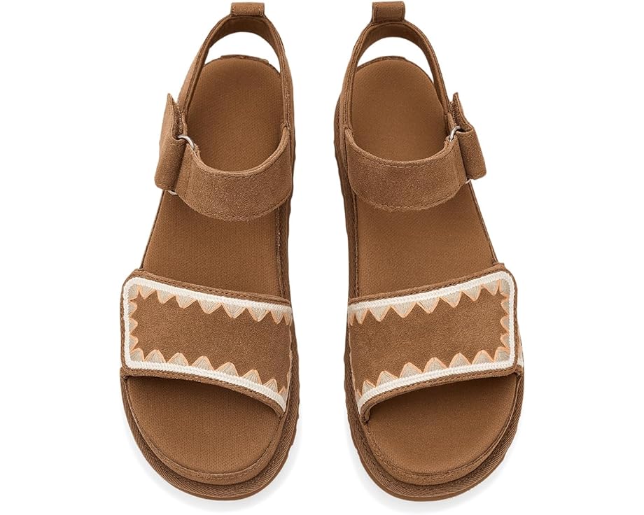 Сандалии UGG Goldenstar Artistitch с вышивкой и регулируемой лямкой