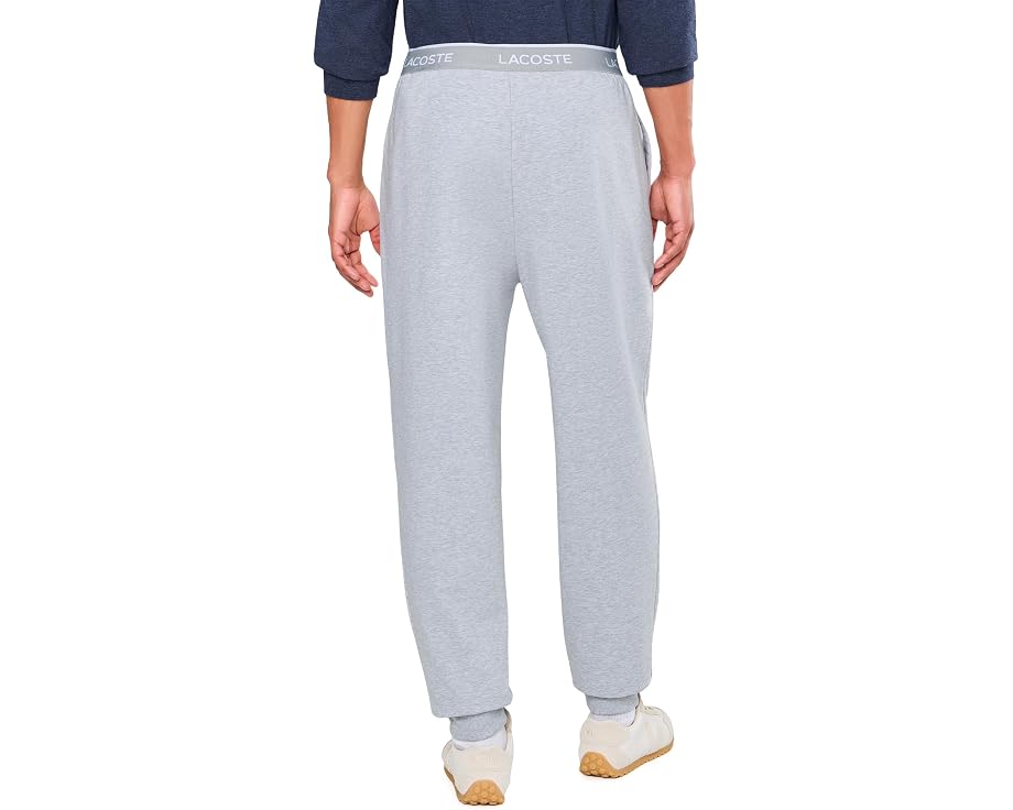 Lacoste Хлопковые флисовые джоггеры для отдыха