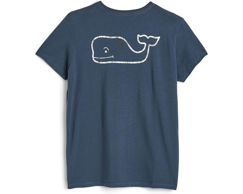Лонгслив Vintage Whale с принтом Blue Blazer