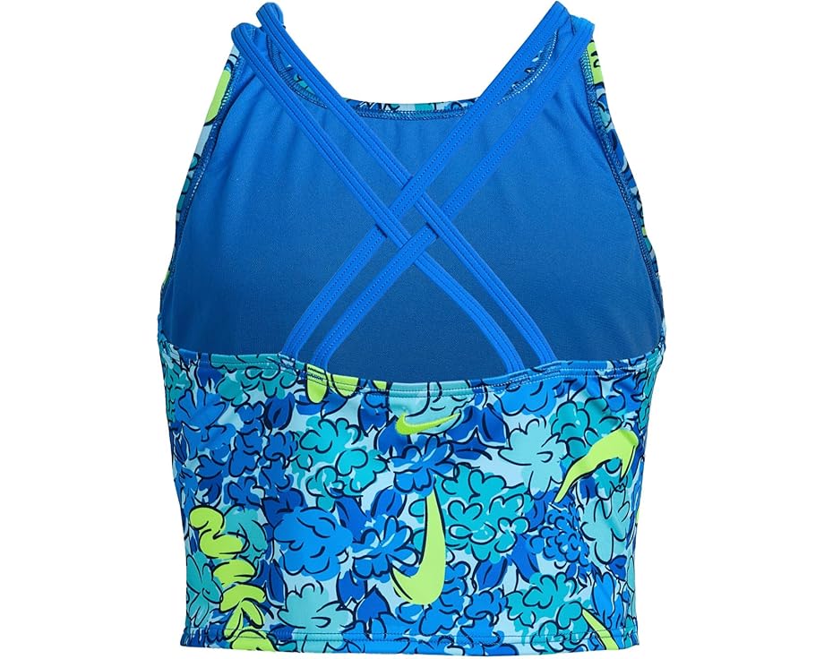 Nike Kids Комплект мидкини Doodle Floral с перекрестными лямками и сплошной подкладкой