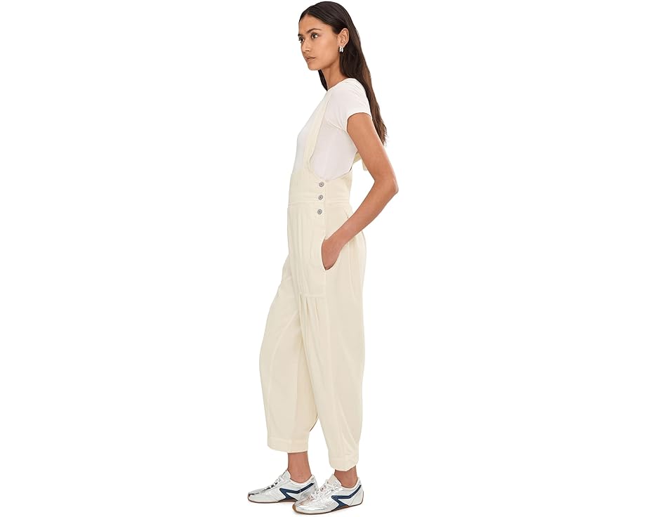 Комбинезон Free People Felix Tapered с застежкой на пуговицах сбоку