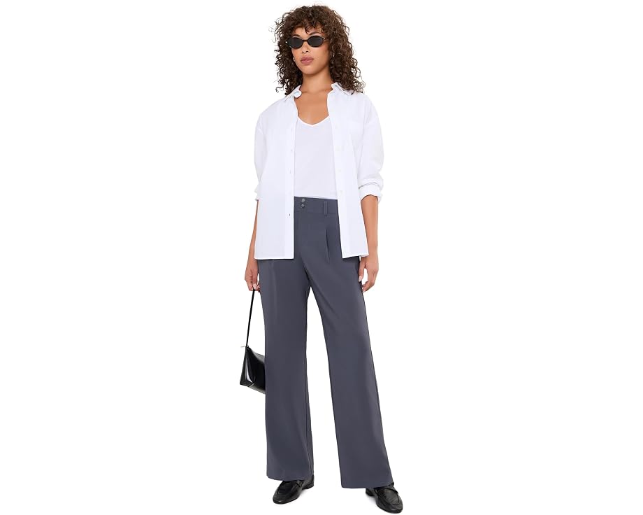 Брюки NIC+ZOE Tremont Wide Leg Sleek Stretch