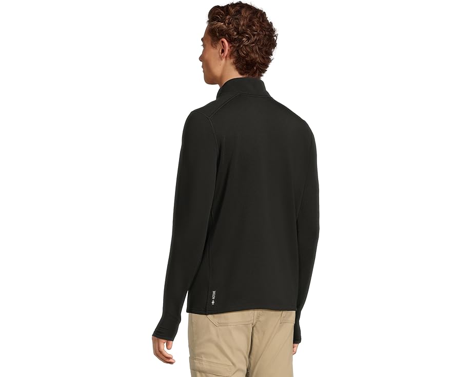Smartwool Active Fleece Wind 1/2 Zip с ветрозащитной панелью и технологией 4-way stretch