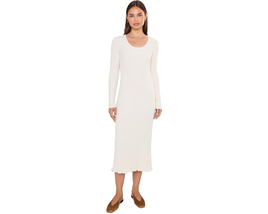 Платье миди Cozychic Ultra Lite с оборками Barefoot Dreams