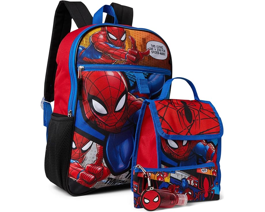 Набор рюкзаков Spider-Man 6 предметов BIOWORLD Kids
