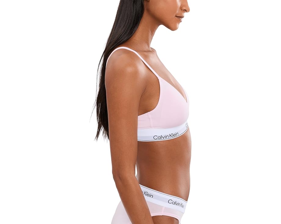 Бралетт Calvin Klein Underwear Icon из хлопка и модала с легким уплотнением