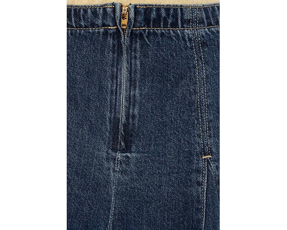 Мини-юбка Levi's Premium Godet из денима с TENCEL Lyocell