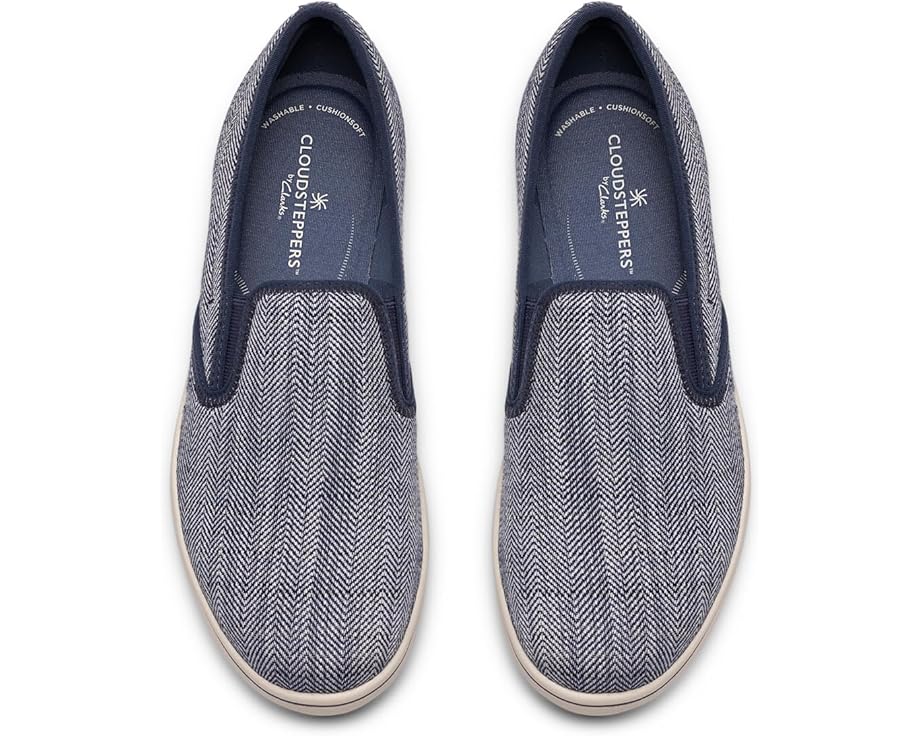 Слипоны Clarks Breezesky Zoe с текстильным верхом и стелькой Cushion Soft
