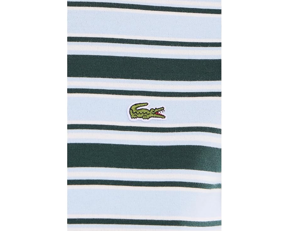 Lacoste футболка с длинным рукавом в полоску