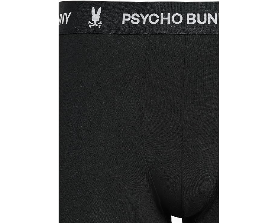 3 штуки боксерских трусов Psycho Bunny черные