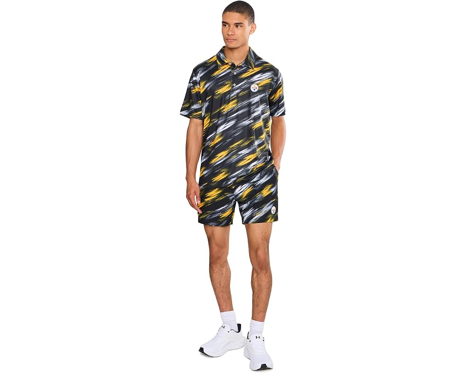 The Color Blitz Steelers 5.5" (Classic Lined Swim Trunks)