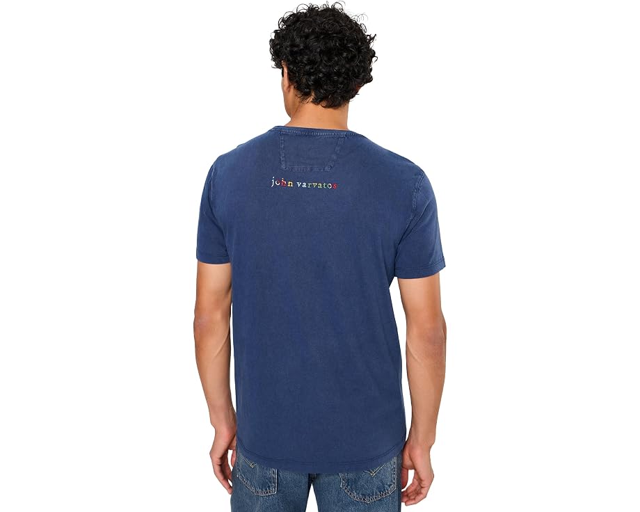Футболка World Flags Peace Tee KG7781F26 от John Varvatos с принтом флагов