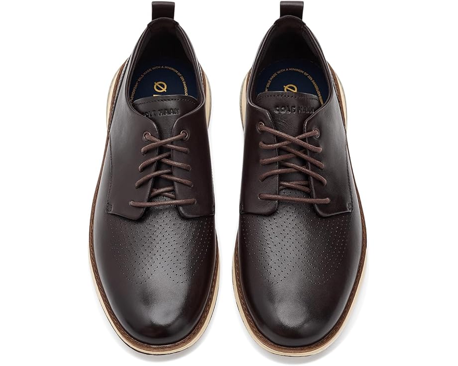 Перфорированные оксфорды Cole Haan Originalgrand Energyweave Plain Toe с круглым носком