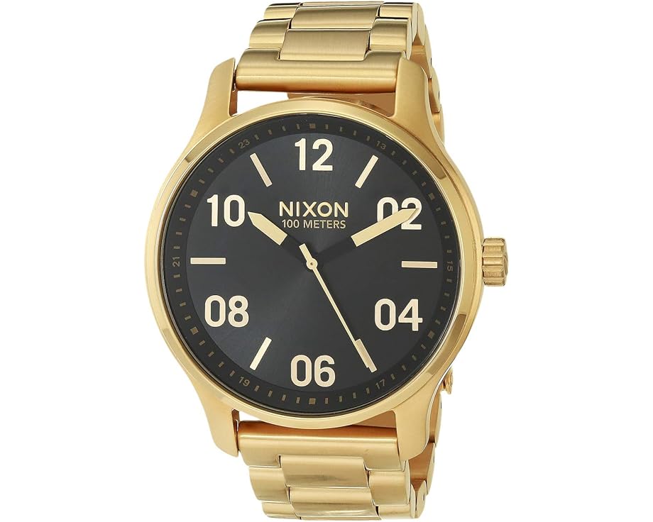 Наручные часы Nixon Patrol из нержавеющей стали с японским кварцем