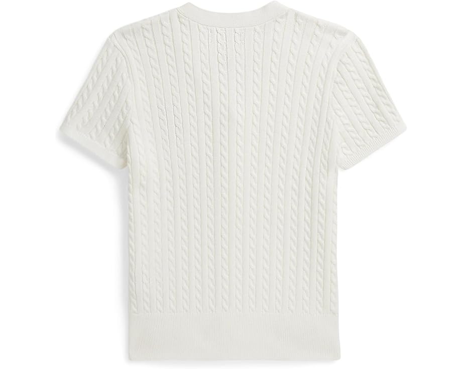 Кардиган с V-образным вырезом и жаккардом с медвежонком Polo Ralph Lauren Kids для детей постарше