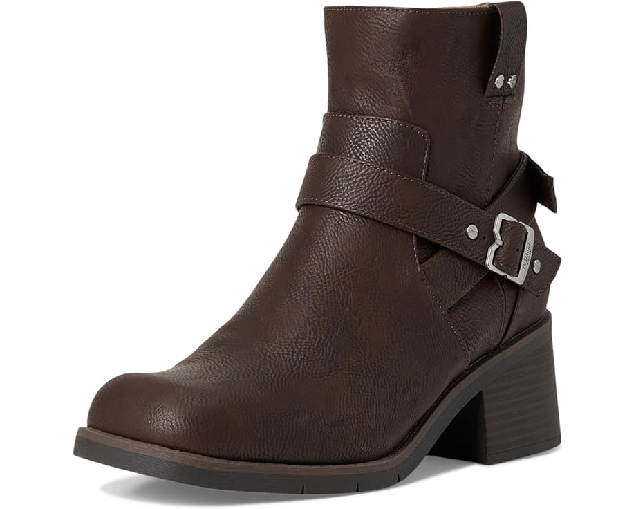 Ботильоны Janis Rugged Short Boots от Dr. Scholl's в стиле мотто с пряжкой