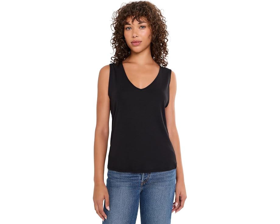 Топ Gai V-Neck Cap Sleeve Tank от Michael Stars