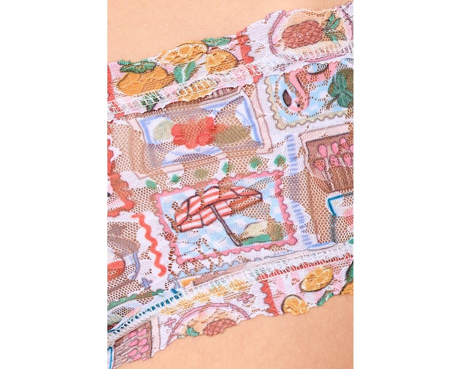 Трусы-шорты Signature Lace Printed от Hanky Panky с принтом