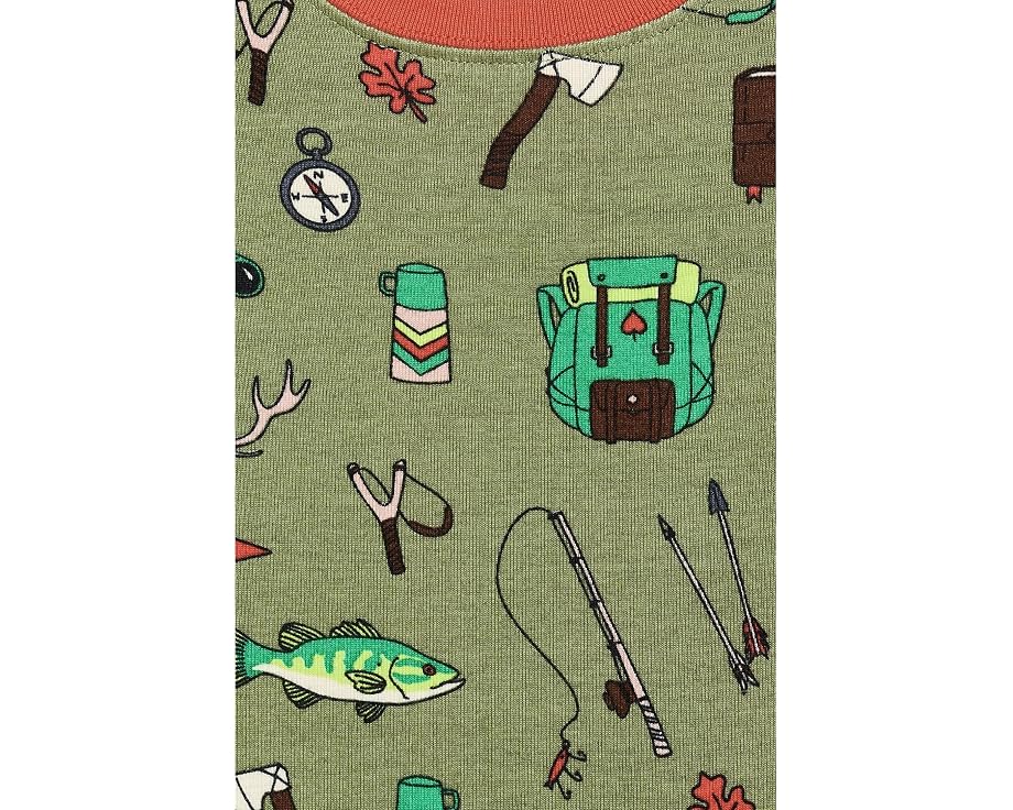 Пижама Outdoor Explorer Cotton Rib из органического хлопка от Hatley