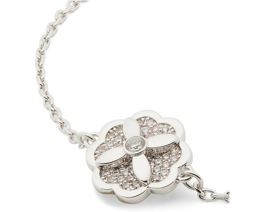 Kate Spade New York Heritage Bloom браслет с цветочным декором из циркония