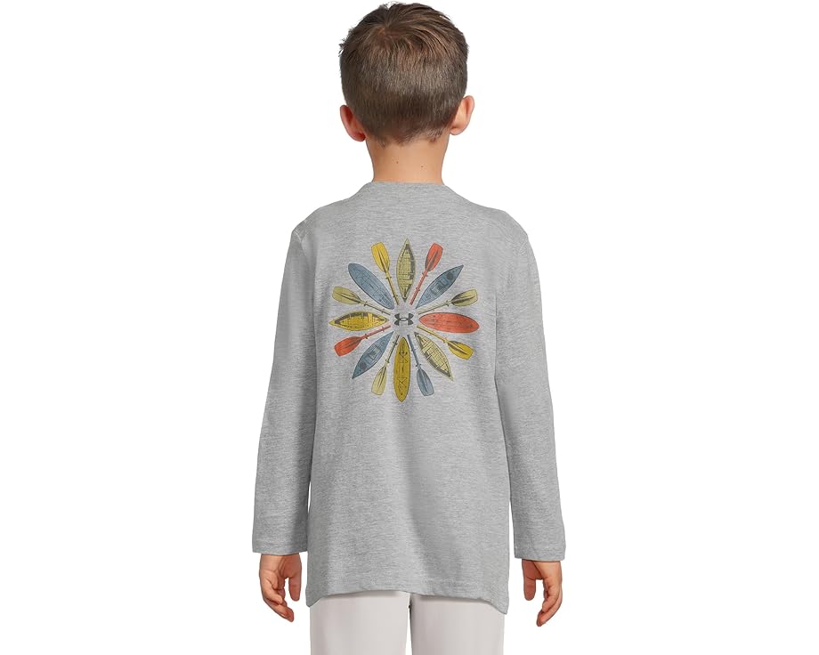 Футболка Under Armour Kids Outdoor Ocean с длинными рукавами и принтом