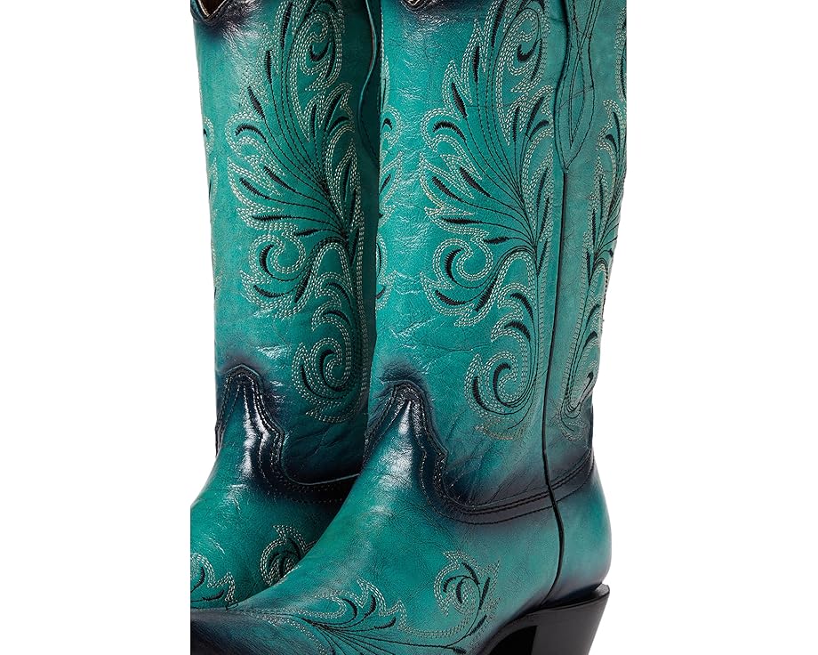 Ботинки Corral Boots L2076 с квадратным носком и блок-каблуком