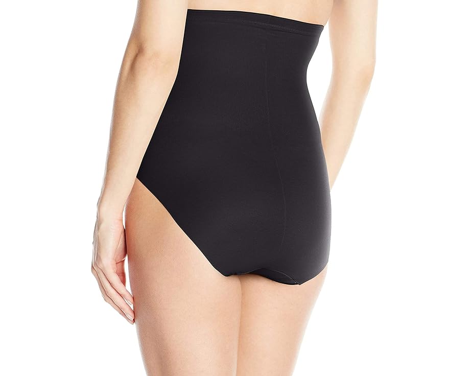 Моделирующие трусы Naomi & Nicole Unbelievable Comfort Hi Waist Brief черные с высокой талией