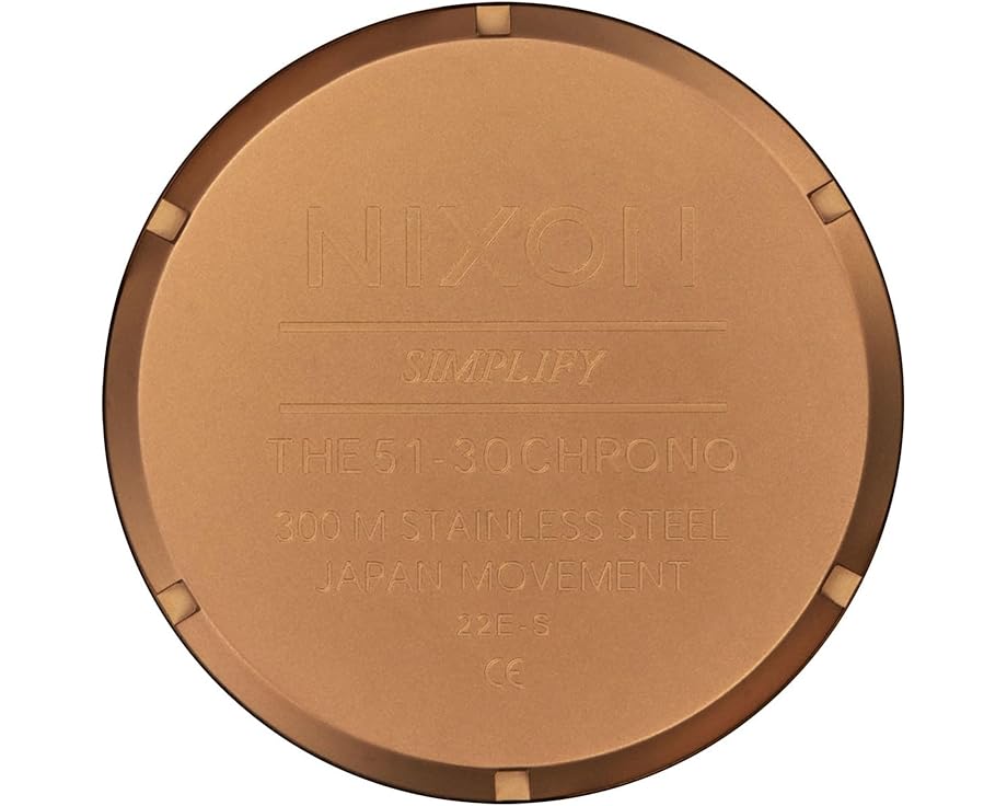Nixon 51-30 Chrono с хронографом и водонепроницаемостью 300 метров