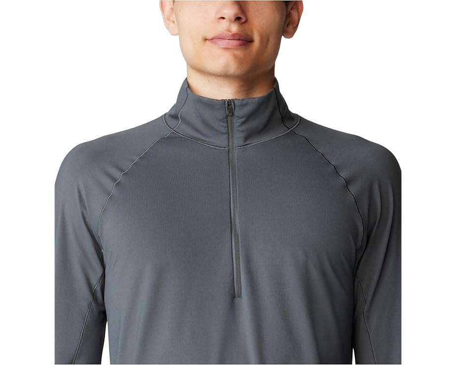 Футболка Mountain Hardwear Butter Up с полузастежкой и защитой UPF 50