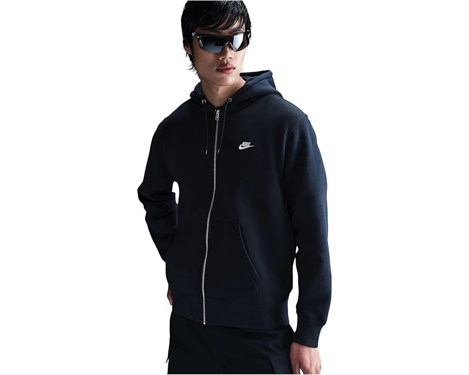 Nike Club худи с молнией из флиса