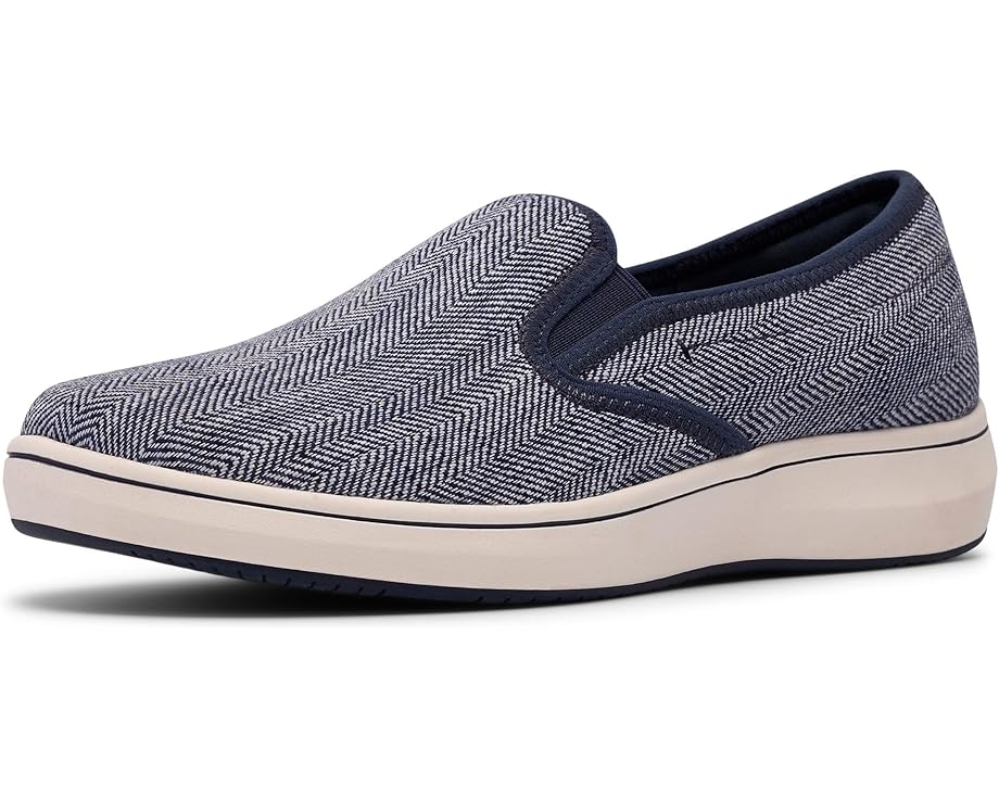 Слипоны Clarks Breezesky Zoe с текстильным верхом и стелькой Cushion Soft
