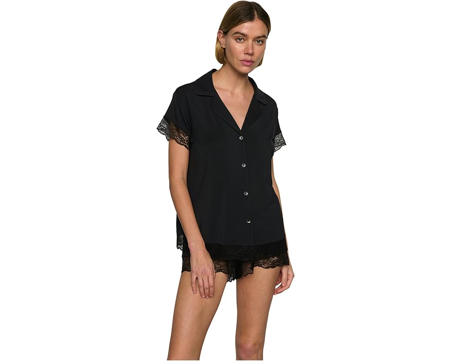 Пижамный комплект Eberjey Malou Short из модала с короткими шортами