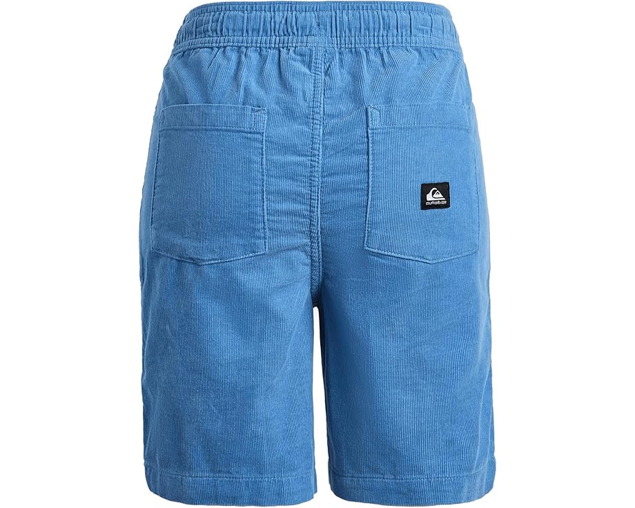 Quiksilver Kids Детские шорты Taxer Cord из мягкого вельвета с расслабленным кроем