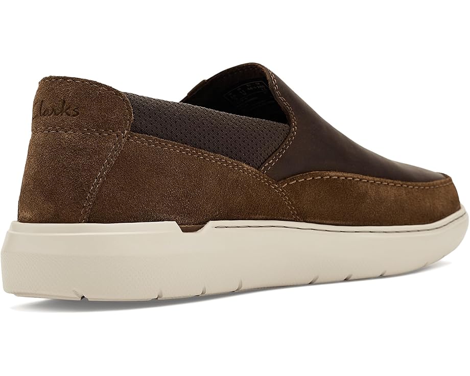 Лоферы Clarks Flexwell Step из комбинации кожи и замши с подошвой из ЭВА