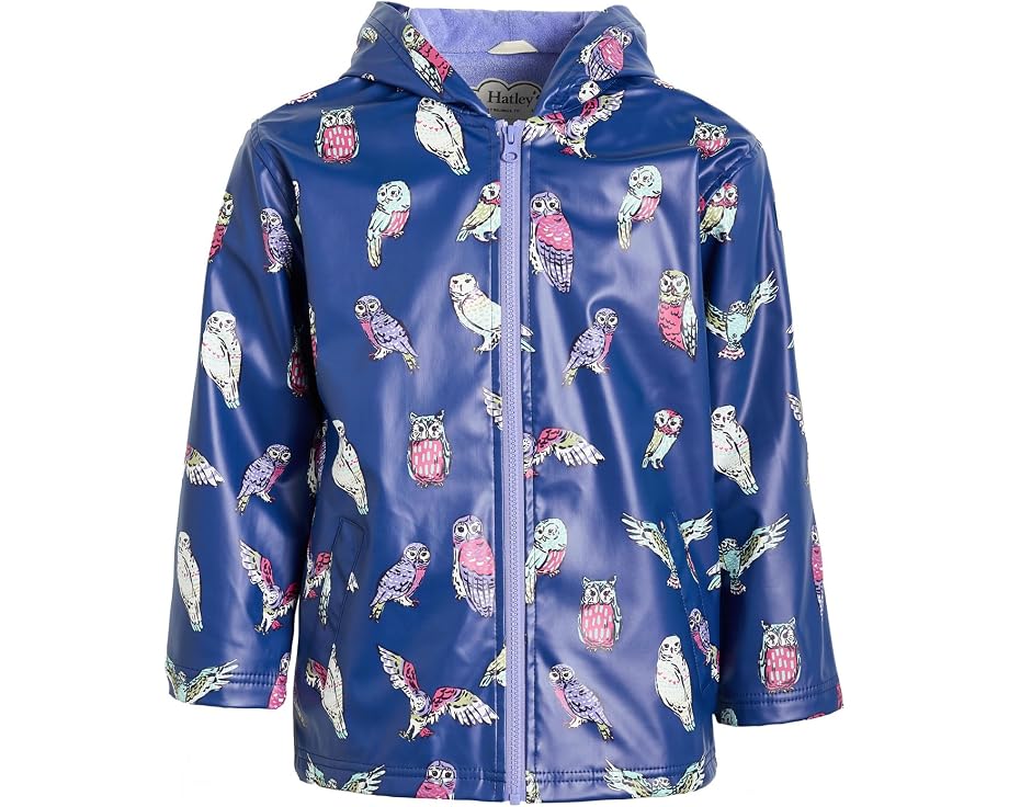 Дождевик Hatley Colourful Owls с принтом сов