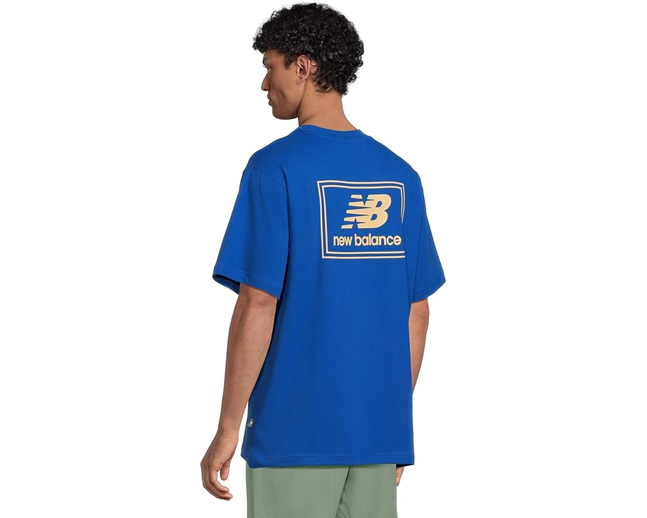 Классическая футболка New Balance Woven Label с тканой этикеткой