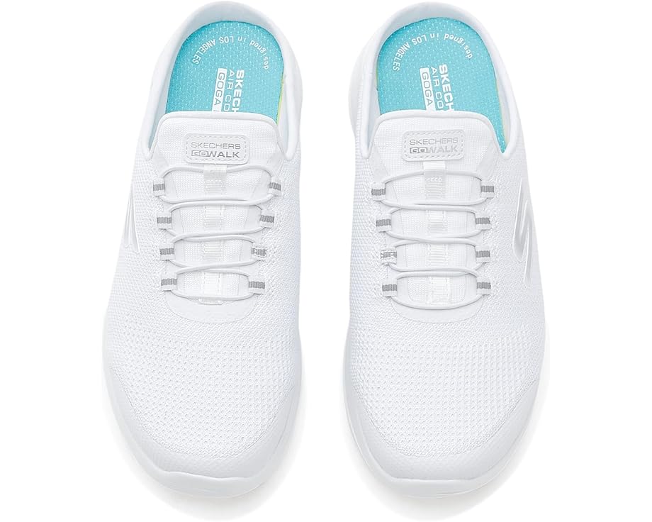 Кроссовки SKECHERS Performance Go Walk Joy Janay в бело-серебристом цвете
