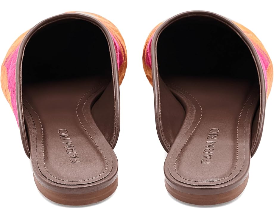 Мюли Raffia Icons Flat от FARM Rio