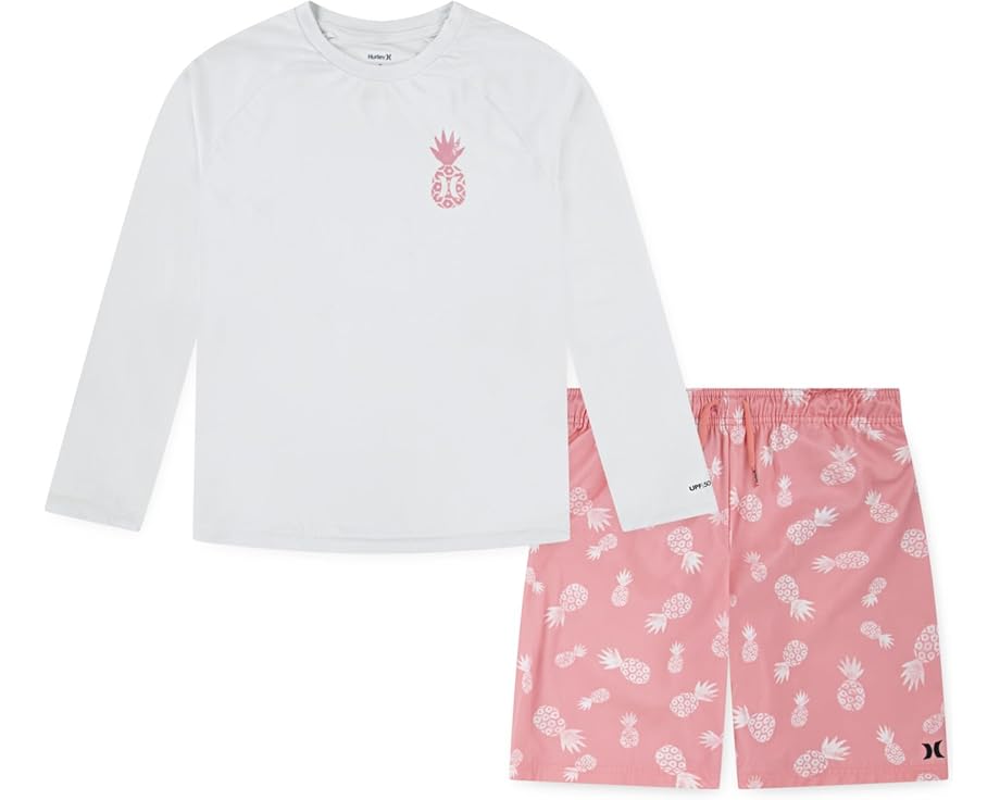 Hurley Kids комплект для плавания Pineapple с футболкой и шортами