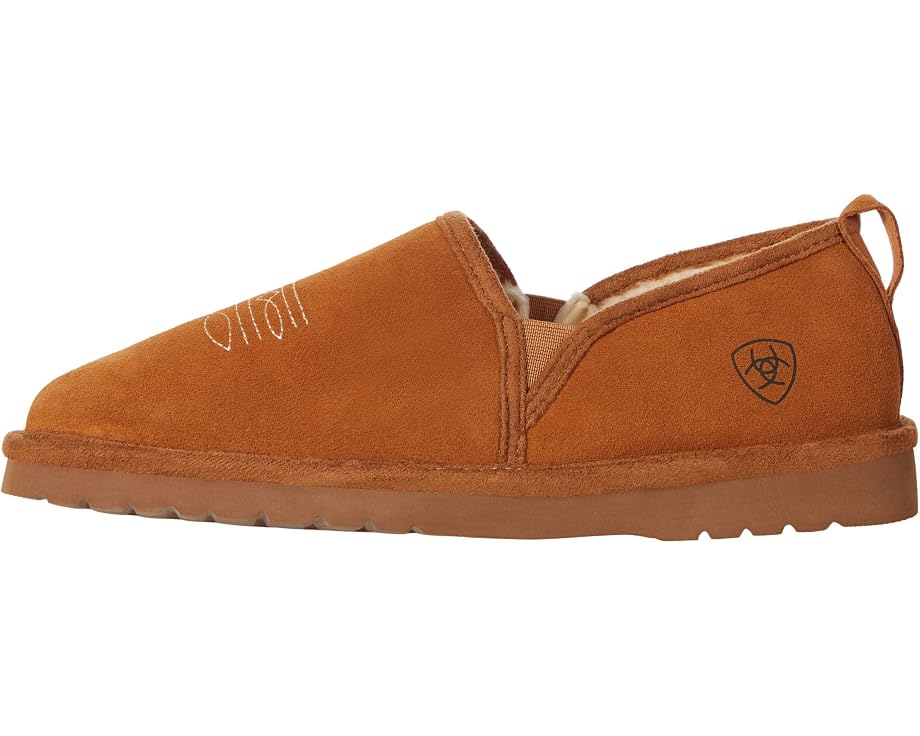 Ariat сабо Lasso Suede замшевые с отделкой под овчину