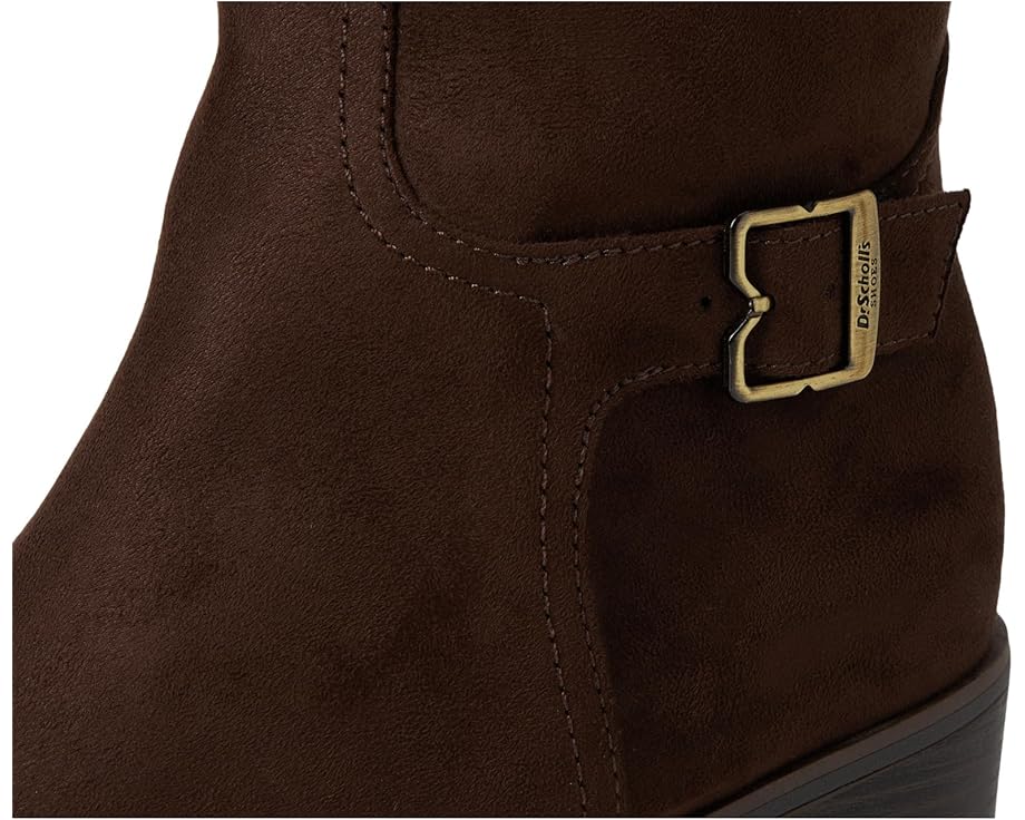 Высокие сапоги Dr. Scholl's Adeline Zip с боковой молнией и декоративной пряжкой