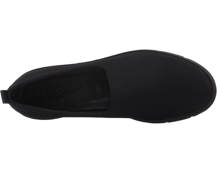 ECCO Bella Slip-On кожаные слипоны с текстильным верхом