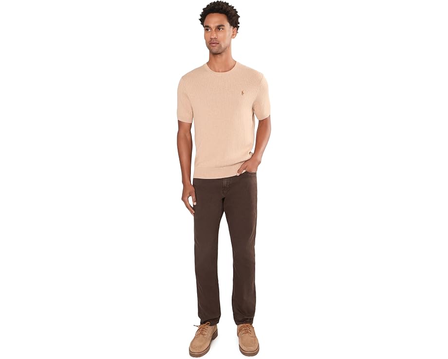 AG Jeans брюки Everett Slim Straight коричневые