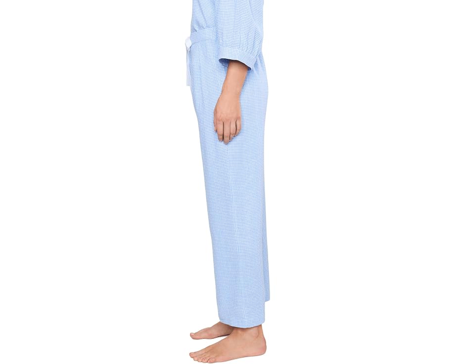 Широкие брюки Eberjey Linen Blend из льна и вискозы