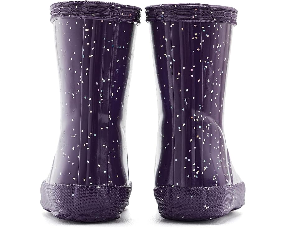 Детские сапоги Hunter First Giant Glitter с блестками